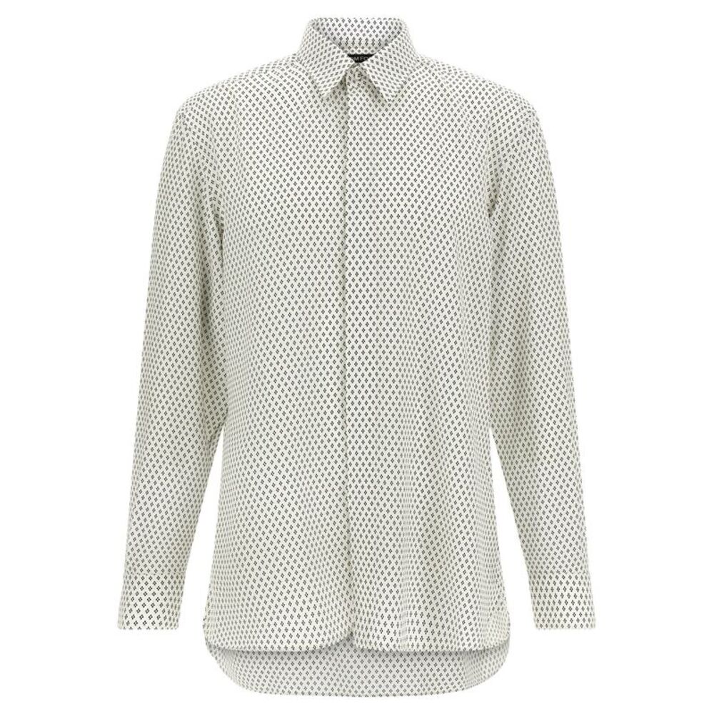 Tom Ford Men Micro-Print Shirt